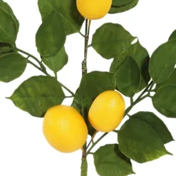 Kirkland's Home Yellow Lemon Leaf Garland- Arrangements & Greenery