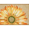 Kirkland's Home Yellow Sunflower Indoor/Outdoor Mat- Doormats