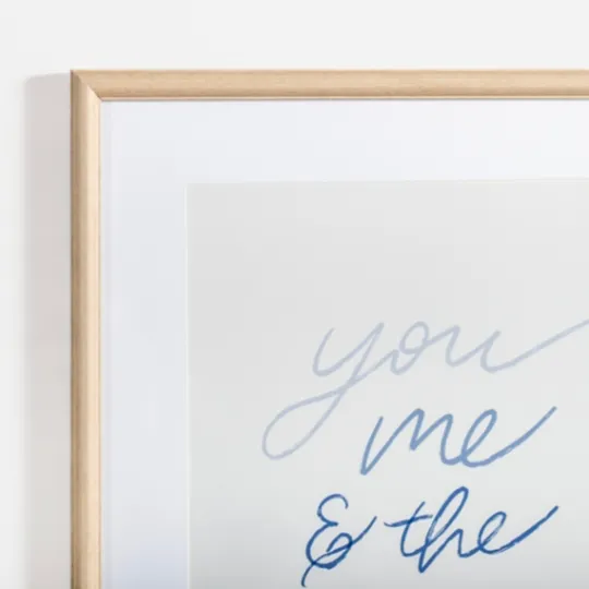 Kirkland's Home You Me & The Sea Framed Art Print- Wall Quotes & Signs