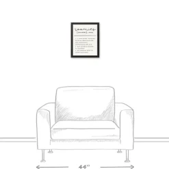 Kirkland's Home Zoomies Framed Canvas Art Print, 12X15 In.- Wall Quotes & Signs
